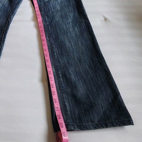 Men's Ecko Unltd Bootcut Size 38 Hang Em High Blue Jeans. Great Condition. - Picture 6 of 16